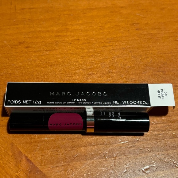 Marc Jacobs Le Marc Liquid Lip Crayon Plum N Get It - Picture 5 of 16